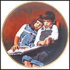 Sweet Dreams Collector Plate by James Daly MAIN