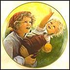 Reaching Together Collector Plate by Sue Etem MAIN