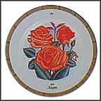 Arizona Rose Collector Plate by Luther Bookout MAIN