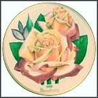 Broadway Rose Collector Plate by Luther Bookout MAIN
