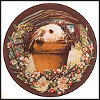 Spring's Surprise Collector Plate by Mary Ellen Wehrli MAIN