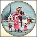 The Christening Collector Plate by P. Buckley Moss MAIN