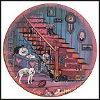 Hello Grandpa Collector Plate by P. Buckley Moss MAIN