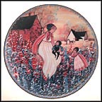 Mother's Love Collector Plate by P. Buckley Moss MAIN
