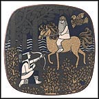 Joukahainen Shoots The Horse Collector Plate by Raija Uosikkinen MAIN