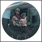 Casey Jones Collector Plate by Gene Boyer MAIN