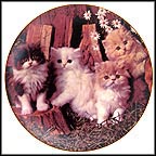 The Cat's Meow Collector Plate by Robert Pearcy MAIN