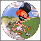 Freddie The Torchbearer Collector Plate by Red Skelton MAIN