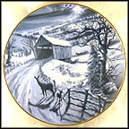 Well Traveled Road Collector Plate by Rob Sauber MAIN