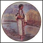 Sunny Skies - The Sioux Bride Collector Plate by Gregory Perillo MAIN