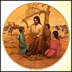The Blessing Of The Children Collector Plate by Lou Marchetti MAIN