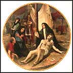 The Descent From The Cross Collector Plate by Lou Marchetti MAIN