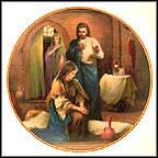 The Healing Of The Sick Collector Plate by Lou Marchetti MAIN