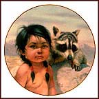 Dark-Eyed Friends Collector Plate by Gregory Perillo MAIN