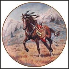 Windcatcher - Cheyenne War Pony Collector Plate by Gregory Perillo MAIN