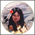 Young Crazy Horse Collector Plate by Gregory Perillo MAIN