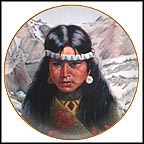 Young Red Cloud Collector Plate by Gregory Perillo MAIN
