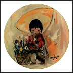 The Gentle White Dove Collector Plate by Ted DeGrazia MAIN