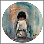 Blue Boy Collector Plate by Ted DeGrazia MAIN