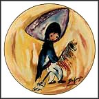 My First Horse Collector Plate by Ted DeGrazia MAIN