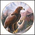 Freedom's Companion - Golden Eagle Collector Plate by Larry Toschik MAIN