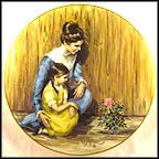 Mama's Rose Collector Plate by Vel Miller MAIN