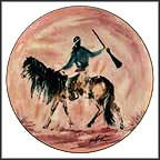 Apache Scout Collector Plate by Ted DeGrazia MAIN