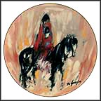 Morning Ride Collector Plate by Ted DeGrazia MAIN