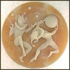 Court Jesters Collector Plate by Almazetta Casey MAIN