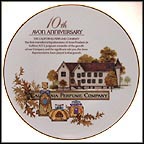 California Perfume Company Collector Plate MAIN