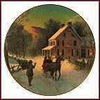 Home For The Holidays Collector Plate MAIN