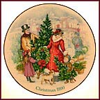 Bringing Christmas Home Collector Plate MAIN