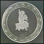 Angel  Collector Plate by Berta Hummel MAIN