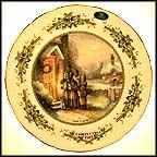 Carol Singing Collector Plate MAIN
