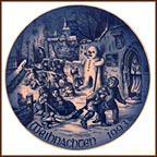 Winter Fun Collector Plate by Hans Mueller MAIN