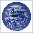 Castle Hohenzollern Collector Plate by Hans Mueller MAIN