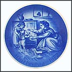Mother And Children Collector Plate by Ludwig Ricter MAIN