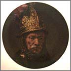 Man With A Gilt Helmet Collector Plate by Rembrandt MAIN