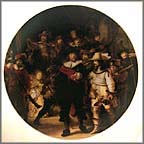 The Nightwatch Collector Plate by Rembrandt MAIN