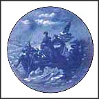 Washington Crossing The Delaware Collector Plate MAIN