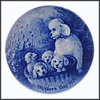 Grey Poodles Collector Plate MAIN