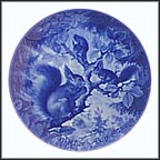 Squirrels Collector Plate MAIN