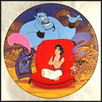 Aladdin's Wish Collector Plate by Disney Studio Artists MAIN
