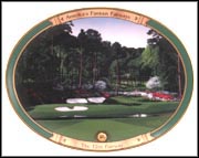 The 12th Fairway (Augusta) Collector Plate by Danny Day MAIN