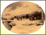 Winter Sojourn Collector Plate by Mark Silversmith MAIN