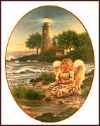 A Little Joy Lights Your World Collector Plate by Dona Gelsinger MAIN