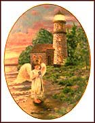 A Little Joy Shines Within Collector Plate by Dona Gelsinger MAIN