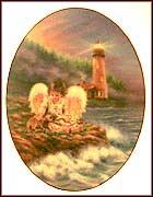 A Little Tenderness Enlightens The Soul Collector Plate by Dona Gelsinger MAIN