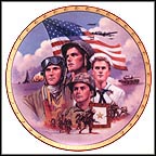 Proud To Serve Collector Plate by Bill Dodge MAIN