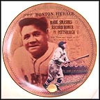 The Final Home Run Collector Plate by Phil Heffernan MAIN